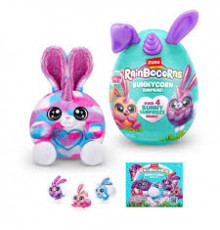 игровая фигурка Zuru S001-RAINBOCORNS-BUNNYCORN SURPRISE-SERIES 2 Plush Mini,3Facing9pcs/PDQ,18pcs/CTN,No Inner,STD Color Assortment 9280SQ1