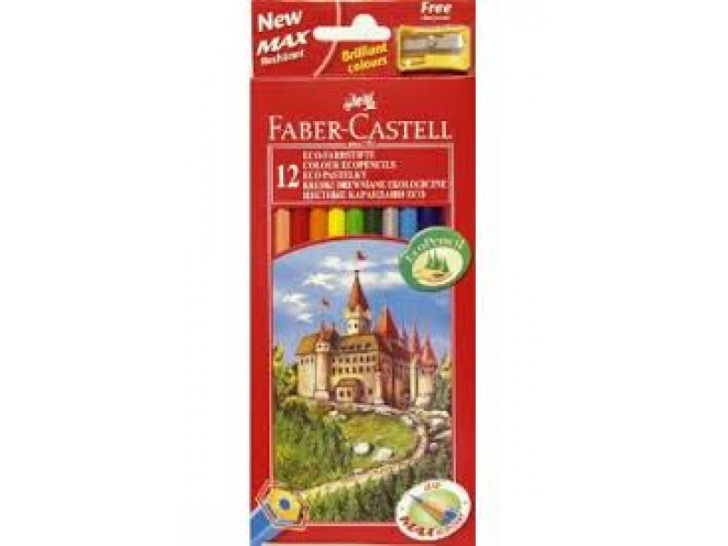 цветные карандаши Faber Castell 12 цветов 120112