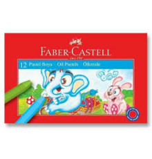 yağlı pastel Faber Castell 12 rəng 125312