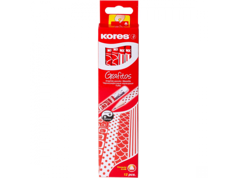 sadə karandaş Kores Redwhite 92801.02