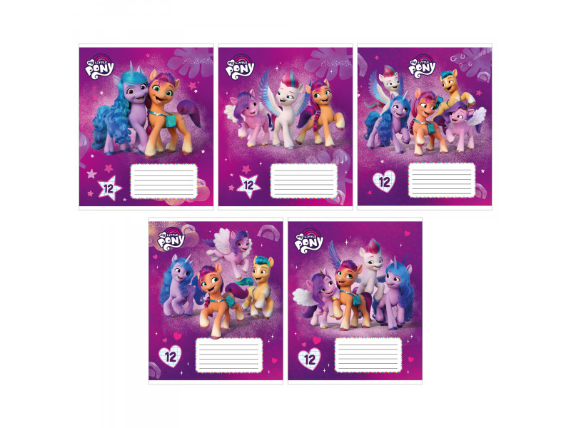 dəftər My Little Pony dama 12 vərəq А5 MP103/5