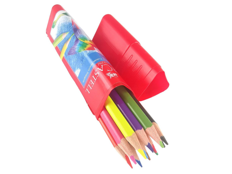 карандаши Faber Castell в тубусе 12 цветов 113313