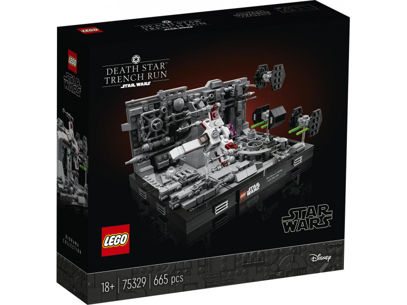 конструктор LEGO Star Wars Death Star Trench Run Diorama 75329