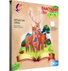 plastilin Луч Зоо 24 rəng