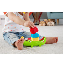 oyuncaq Fisher Price 3-in-1 Şən Timsah Piramidası DRG34