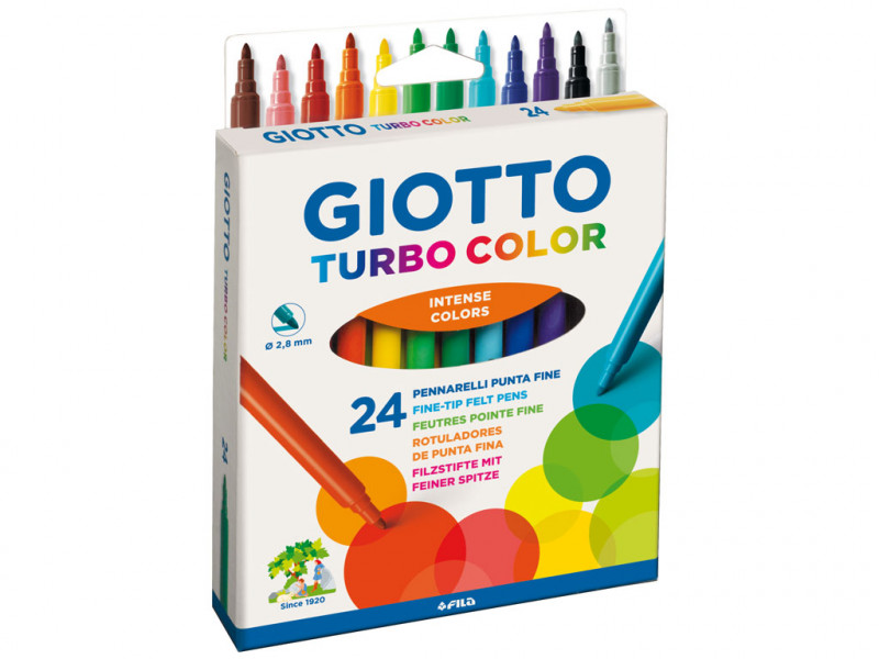 flomaster Giotto Turbo Color 24 rəng 071500