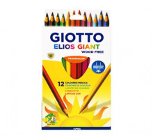 цветные карандаши Giotto Elios Giant 221500