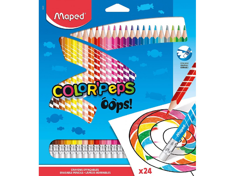 karandaş 24rəng Maped Color Peps 83282400