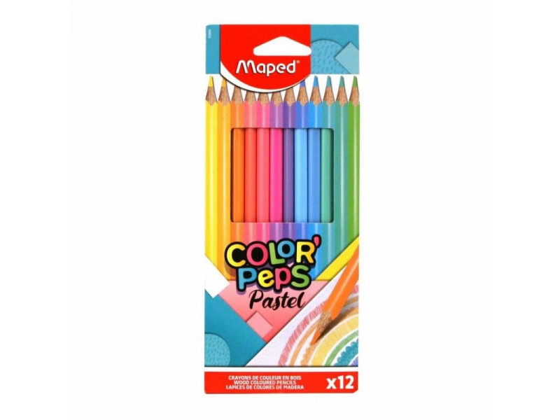 карандаши Maped Color Peps 12 цветов