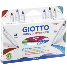 фломастеры Giotto Turbo 6 цветов 8000825033094