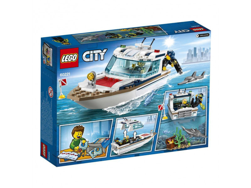 konstruktor Lego City Diving Yacht60221