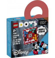 конструктор Lego DOTS Mickey Mouse & Minnie Mouse Stitch-on Patch 41963