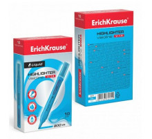текстмаркер Erich Krause голубой V14