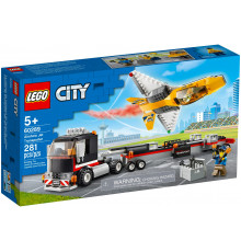 конструктор LEGO City Airshow Jet Transporter6028