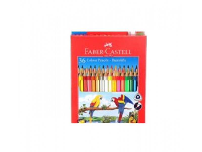 карандаши Faber Castell 36 цветов в метал коробке 113468