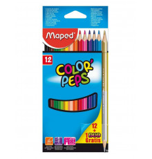 карандаши Maped Color Peps 12 цветов 832021SZ