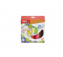 карандаши Deli Color Emotion акварельные 24 цв EC0