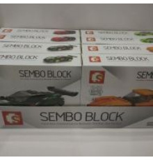 конструктор Sembo Block Technic Racer машина 607009