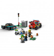 конструктор LEGO City Fire Rescue & Police Chase 60319