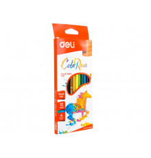 карандаши Deli ColoRun 12 цветов EC00100