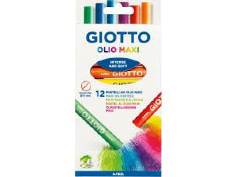 yağlı pastel Giotto Olio 12 rəng 8000825048500