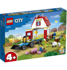 konstruktor LEGO City Farm Barn & Farm Animals 60346