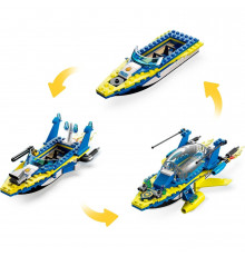 konstruktor LEGO City Missions Water Police Detective Missions 60355