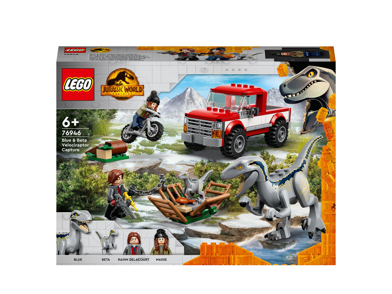 konstruktor LEGO Jurassic World Blue & Beta Velociraptor Capture 76946