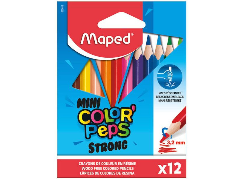 карандаши Maped Color Peps 12 цветов 86271200