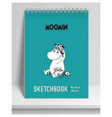 skeçbuk Moomin 80 vərəq А5+ 100qr MOM15