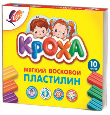 plastilin Луч Кроха 10 rəng