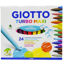 flomaster Giotto Turbo Maxi qalın 12 rəng 076200