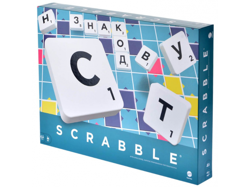 stolüstü oyun Mattel Scrabble Russian Y9618